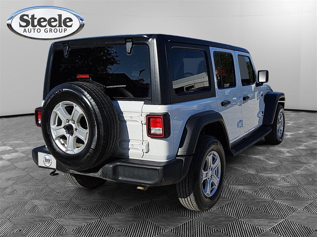 used 2022 Jeep Wrangler Unlimited car, priced at $30,428