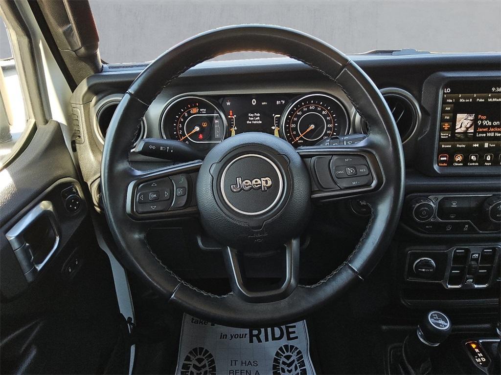 used 2022 Jeep Wrangler Unlimited car, priced at $30,428