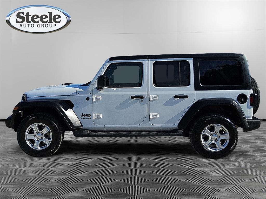 used 2022 Jeep Wrangler Unlimited car, priced at $30,428
