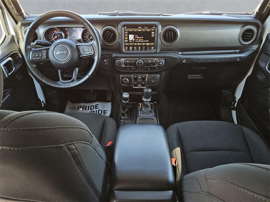 used 2022 Jeep Wrangler Unlimited car, priced at $30,428