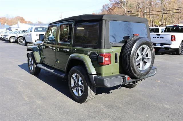 used 2021 Jeep Wrangler Unlimited car, priced at $37,731