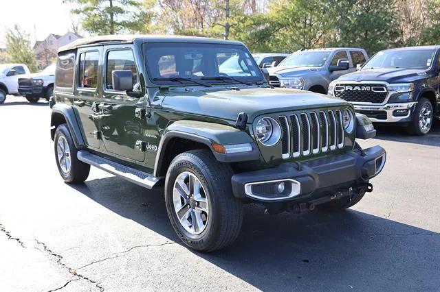 used 2021 Jeep Wrangler Unlimited car, priced at $37,731