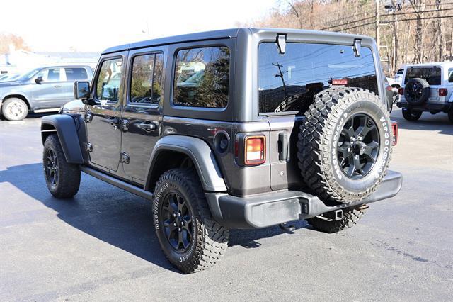 used 2020 Jeep Wrangler Unlimited car, priced at $28,199