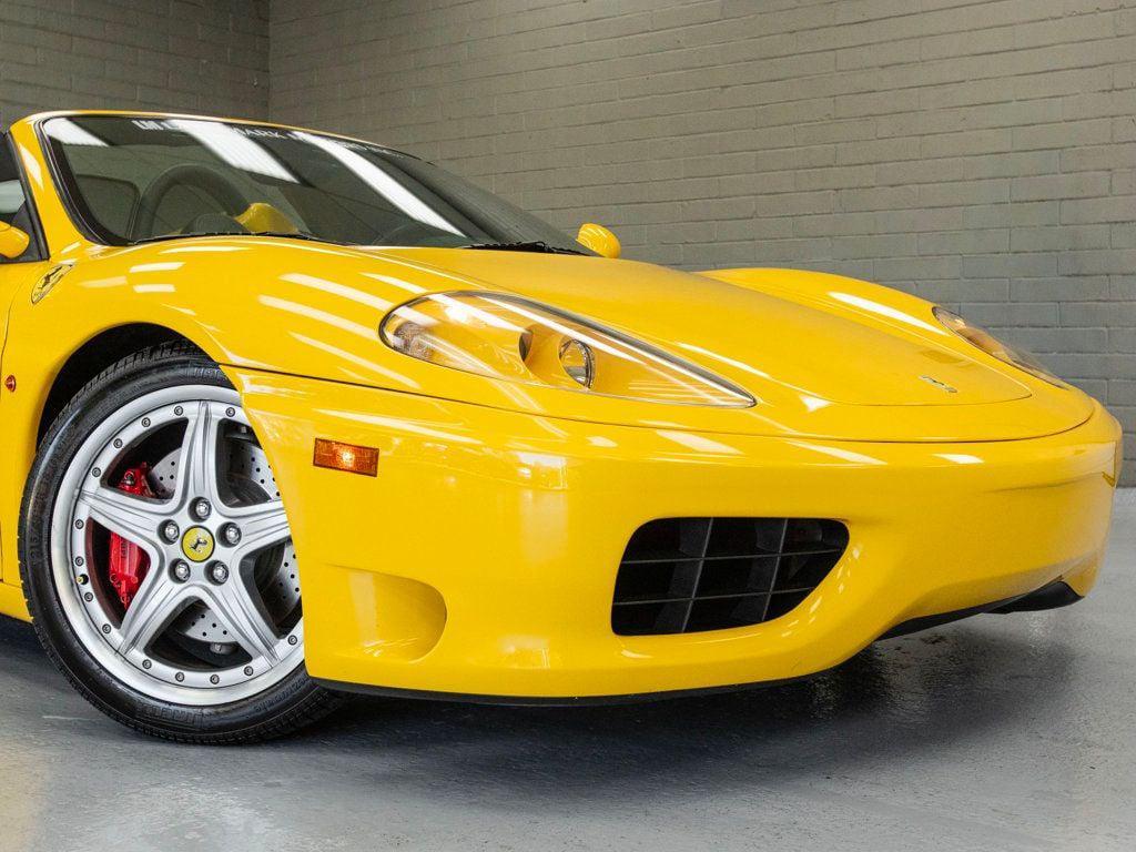 used 2001 Ferrari 360 Spider car, priced at $92,777