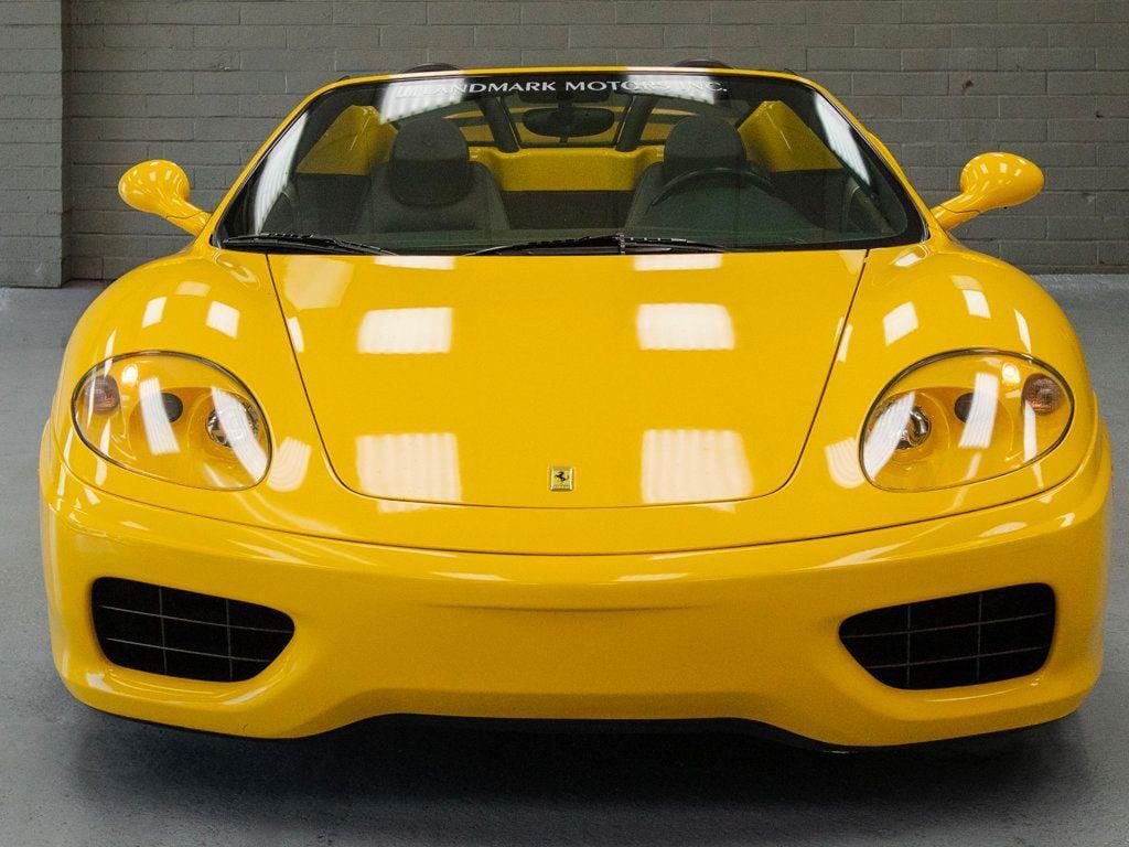 used 2001 Ferrari 360 Spider car, priced at $92,777