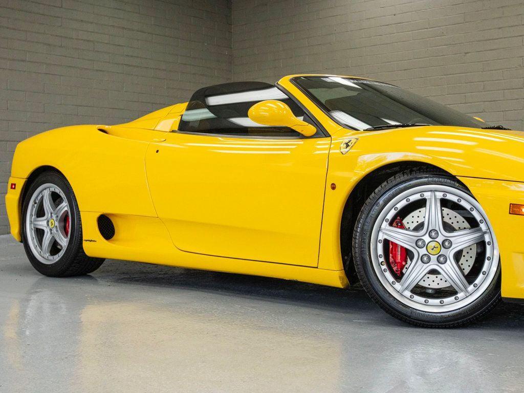 used 2001 Ferrari 360 Spider car, priced at $92,777
