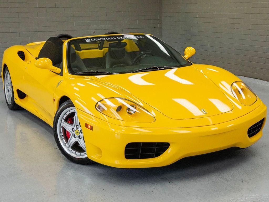 used 2001 Ferrari 360 Spider car, priced at $92,777