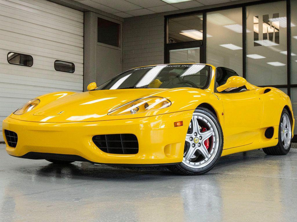 used 2001 Ferrari 360 Spider car, priced at $92,777