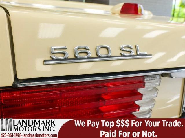 used 1986 Mercedes-Benz 560 car, priced at $29,995