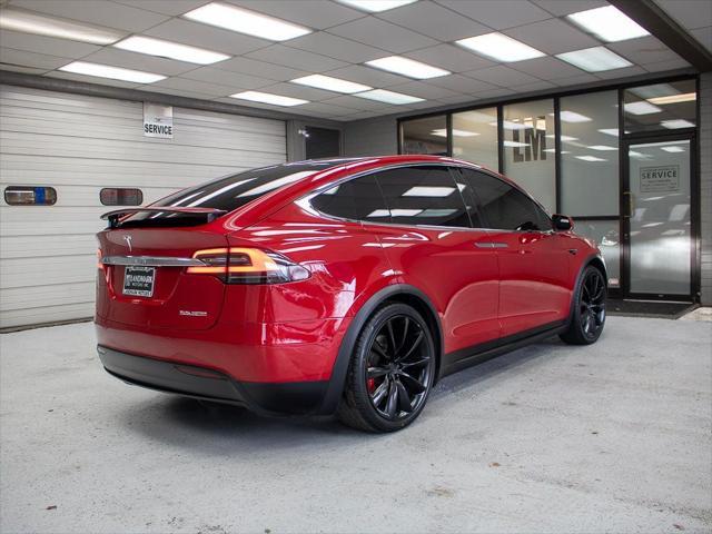 used 2020 Tesla Model X car, priced at $50,995