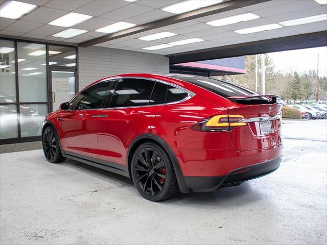 used 2020 Tesla Model X car, priced at $50,995