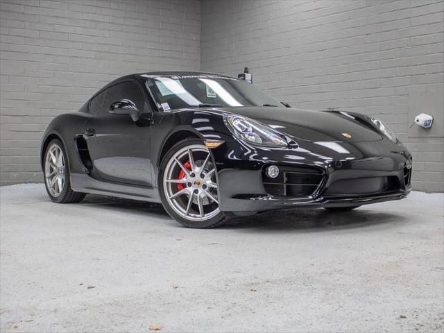 used 2014 Porsche Cayman car, priced at $43,996