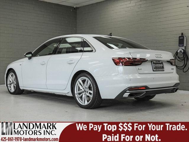 used 2023 Audi A4 car, priced at $31,995