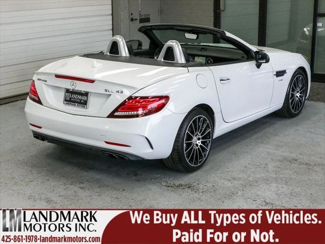 used 2018 Mercedes-Benz AMG SLC 43 car, priced at $36,997