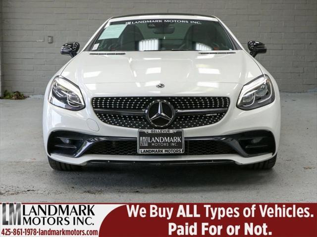 used 2018 Mercedes-Benz AMG SLC 43 car, priced at $36,997