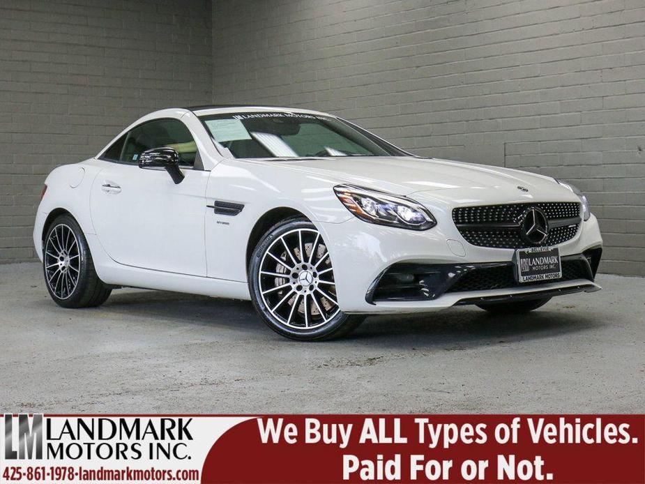 used 2018 Mercedes-Benz AMG SLC 43 car, priced at $39,998