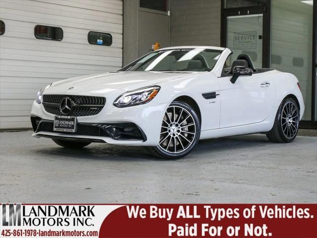 used 2018 Mercedes-Benz AMG SLC 43 car, priced at $36,997