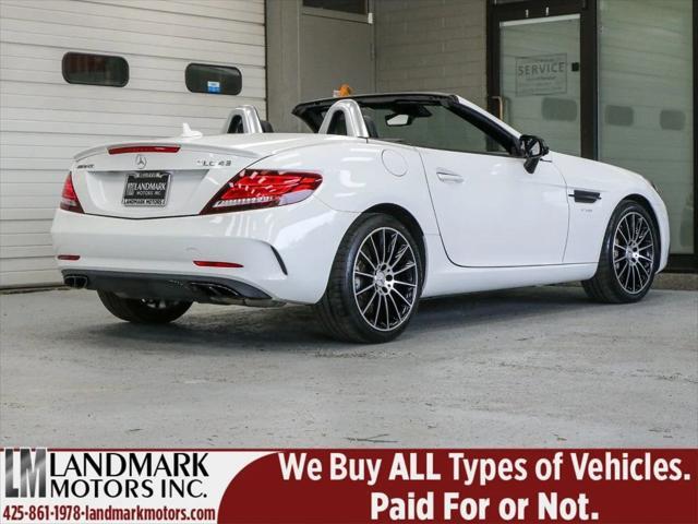 used 2018 Mercedes-Benz AMG SLC 43 car, priced at $36,997