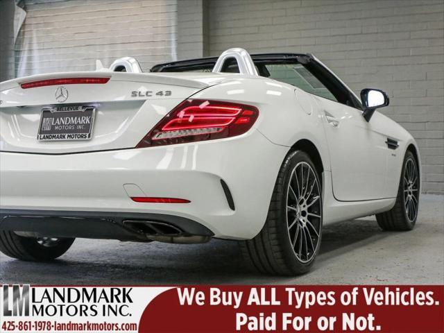 used 2018 Mercedes-Benz AMG SLC 43 car, priced at $36,997