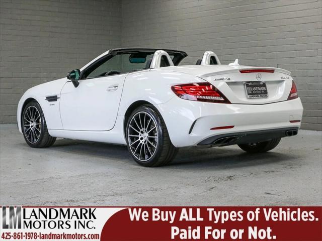 used 2018 Mercedes-Benz AMG SLC 43 car, priced at $36,997