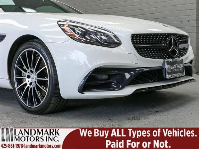 used 2018 Mercedes-Benz AMG SLC 43 car, priced at $36,997