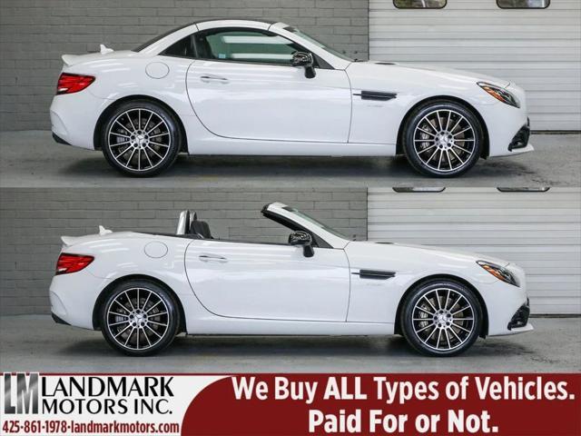 used 2018 Mercedes-Benz AMG SLC 43 car, priced at $36,997