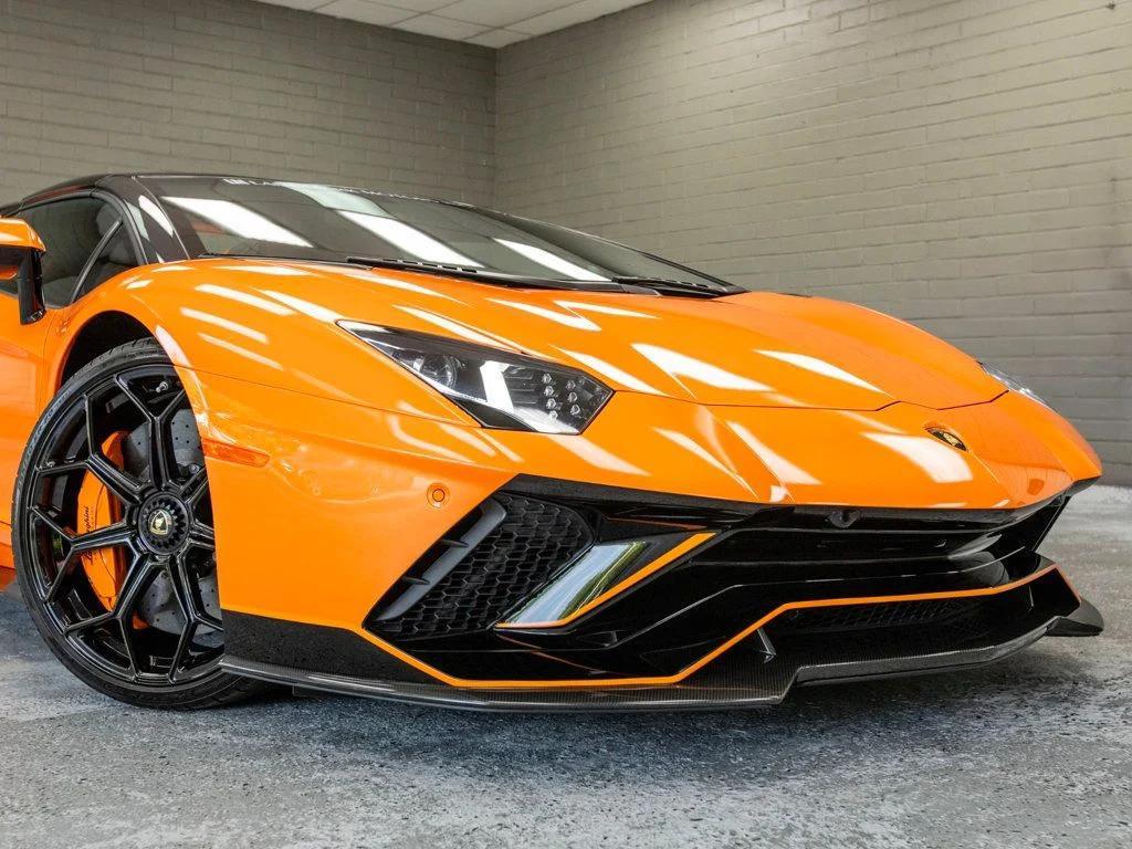 used 2022 Lamborghini Aventador SVJ car, priced at $849,996
