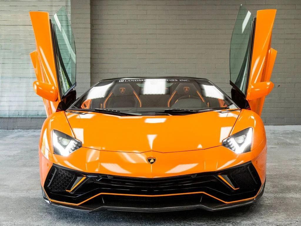 used 2022 Lamborghini Aventador SVJ car, priced at $849,996