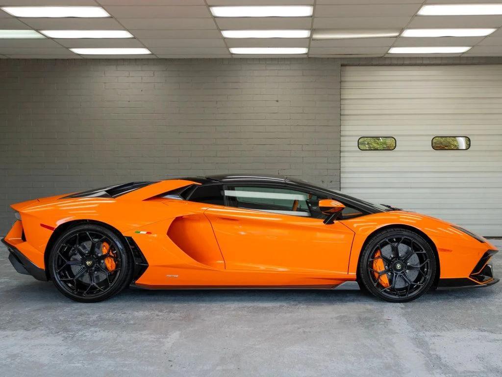 used 2022 Lamborghini Aventador SVJ car, priced at $849,996