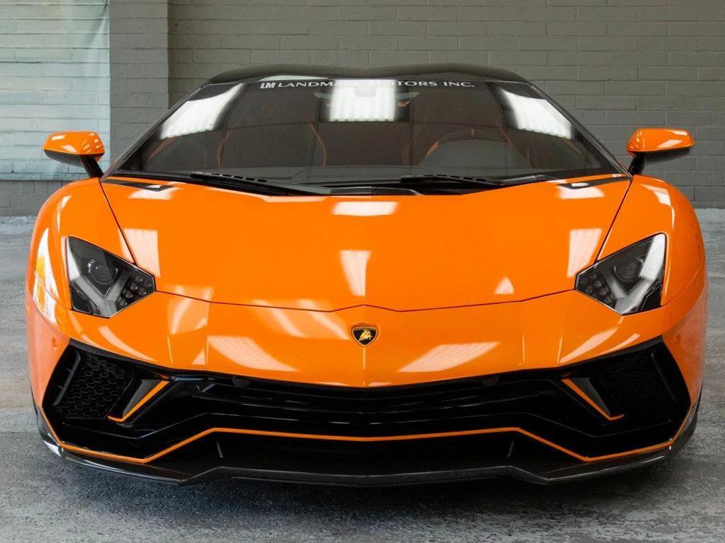 used 2022 Lamborghini Aventador SVJ car, priced at $849,996