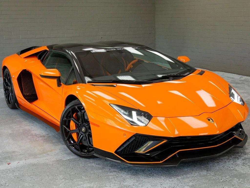 used 2022 Lamborghini Aventador SVJ car, priced at $849,996
