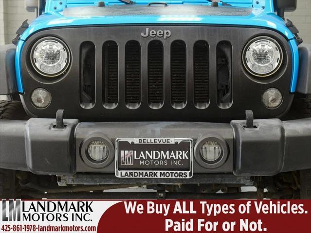 used 2017 Jeep Wrangler car, priced at $18,998