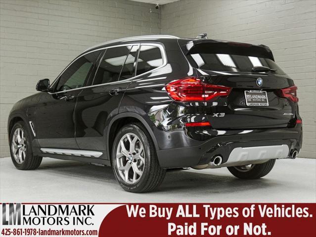 used 2021 BMW X3 PHEV car, priced at $38,498