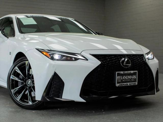 used 2023 Lexus IS 350 car, priced at $45,995
