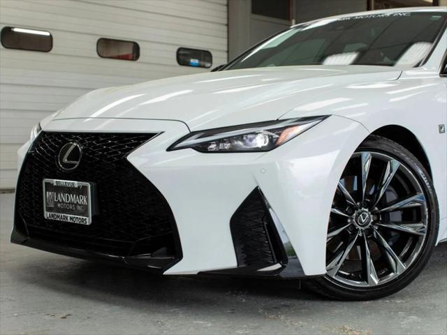 used 2023 Lexus IS 350 car, priced at $45,995
