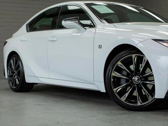 used 2023 Lexus IS 350 car, priced at $45,995