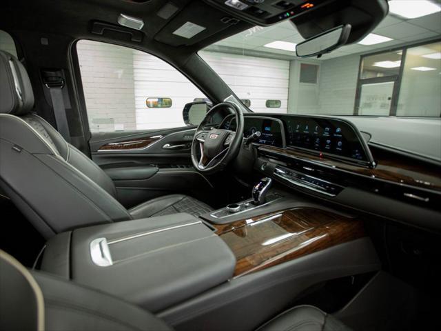 used 2021 Cadillac Escalade ESV car, priced at $76,996