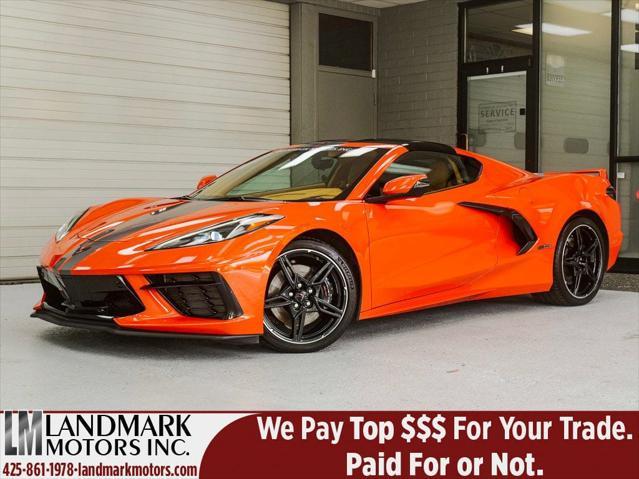 used 2020 Chevrolet Corvette car, priced at $68,998