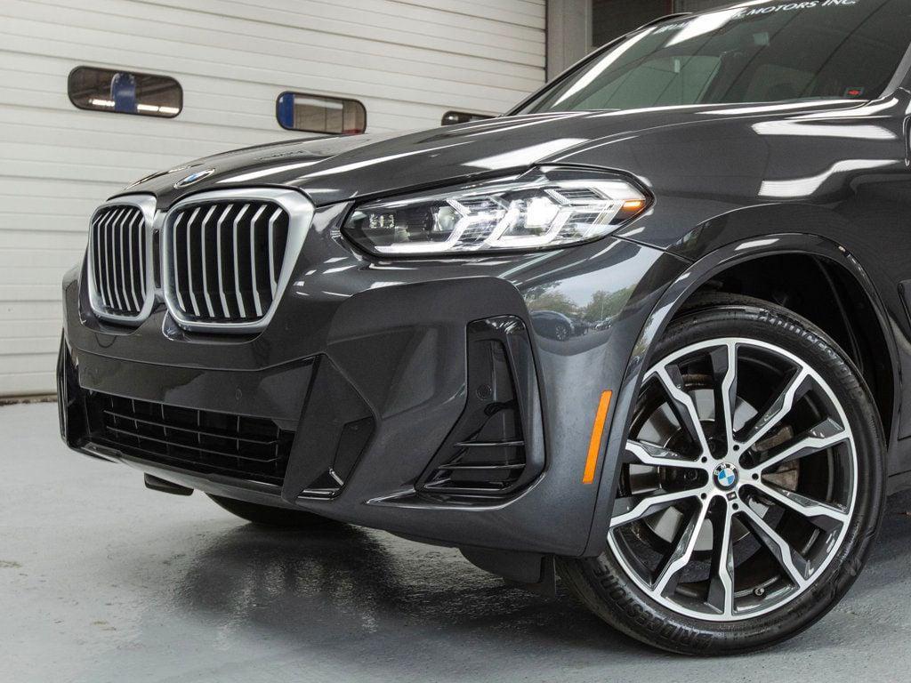 used 2022 BMW X3 car, priced at $35,995