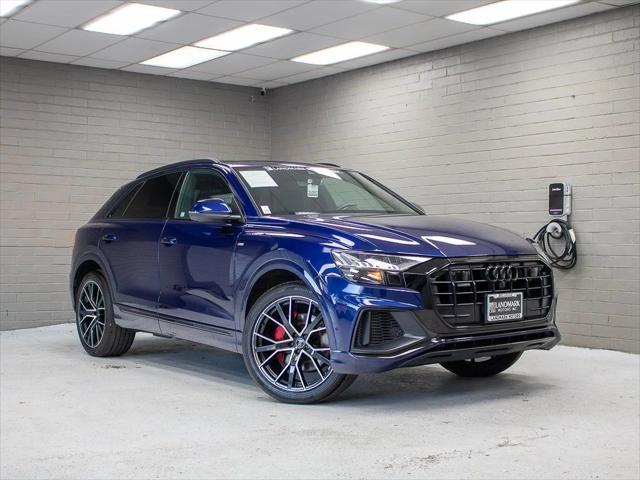 used 2021 Audi Q8 car, priced at $49,995