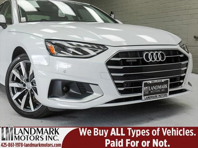 used 2021 Audi A4 car, priced at $31,490