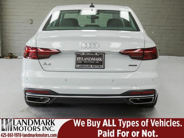 used 2021 Audi A4 car, priced at $31,490