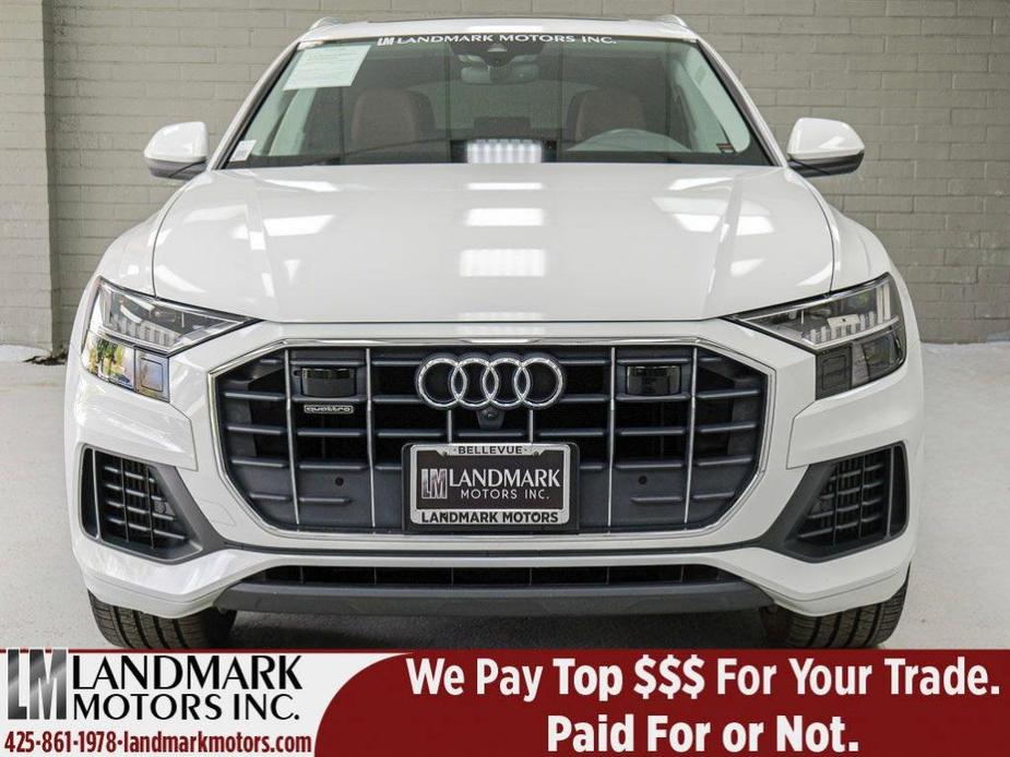 used 2021 Audi Q8 car, priced at $49,995