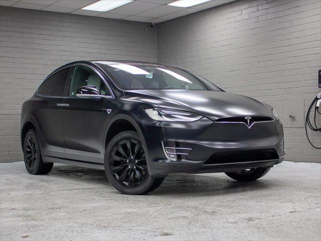 used 2017 Tesla Model X car, priced at $34,996