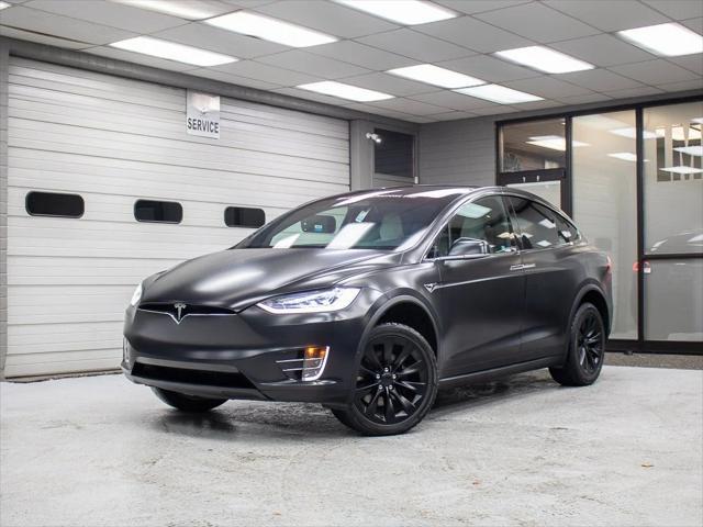 used 2017 Tesla Model X car, priced at $37,997