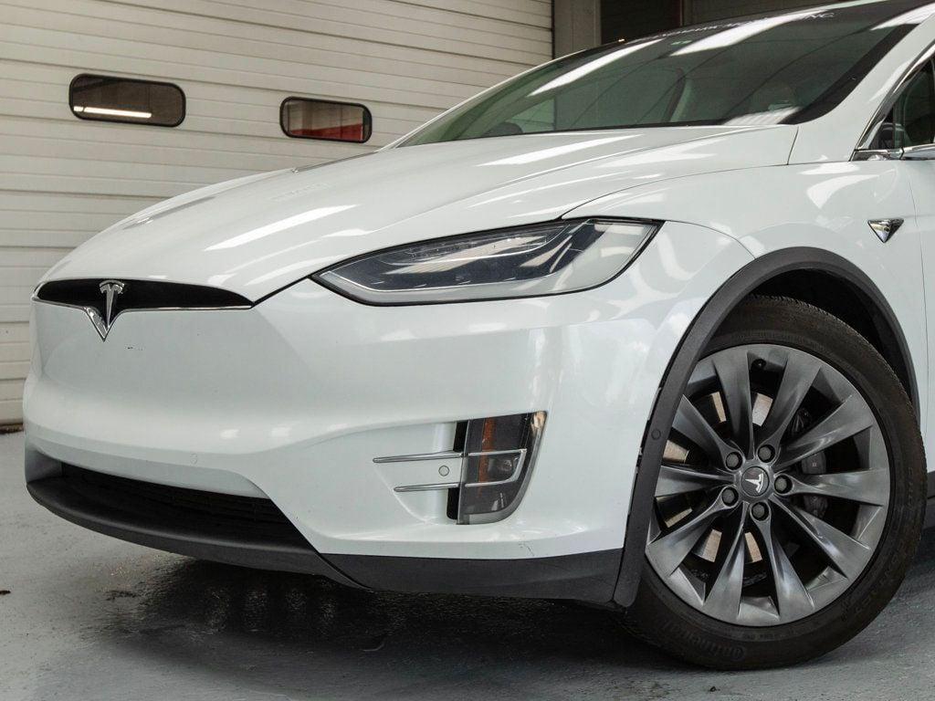 used 2018 Tesla Model X car, priced at $27,997