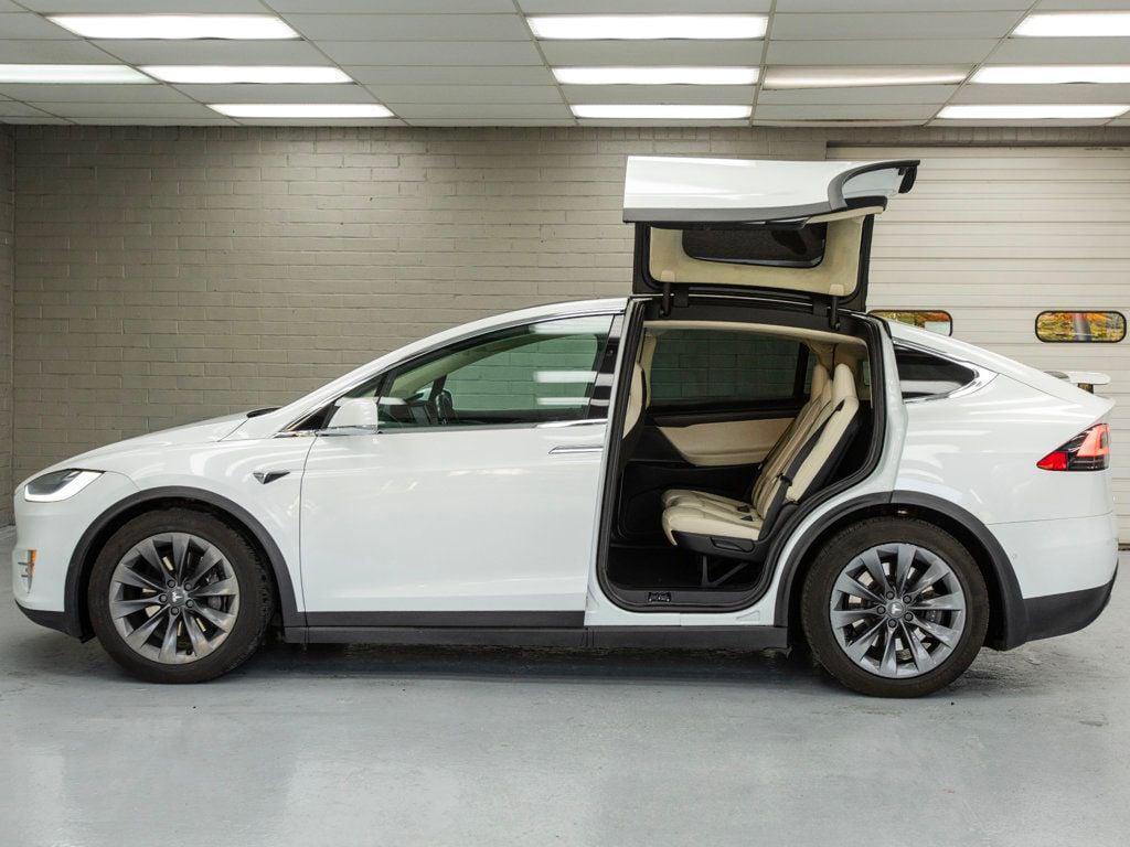 used 2018 Tesla Model X car, priced at $27,997