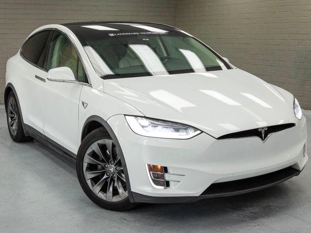 used 2018 Tesla Model X car, priced at $27,997