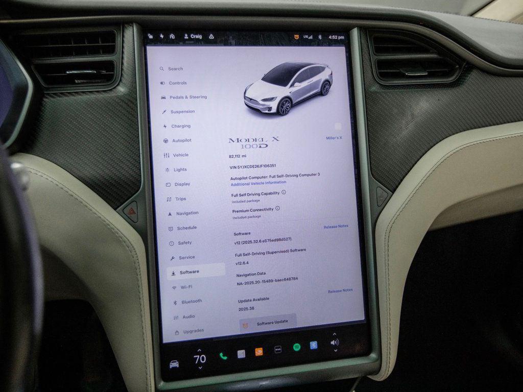 used 2018 Tesla Model X car, priced at $27,997