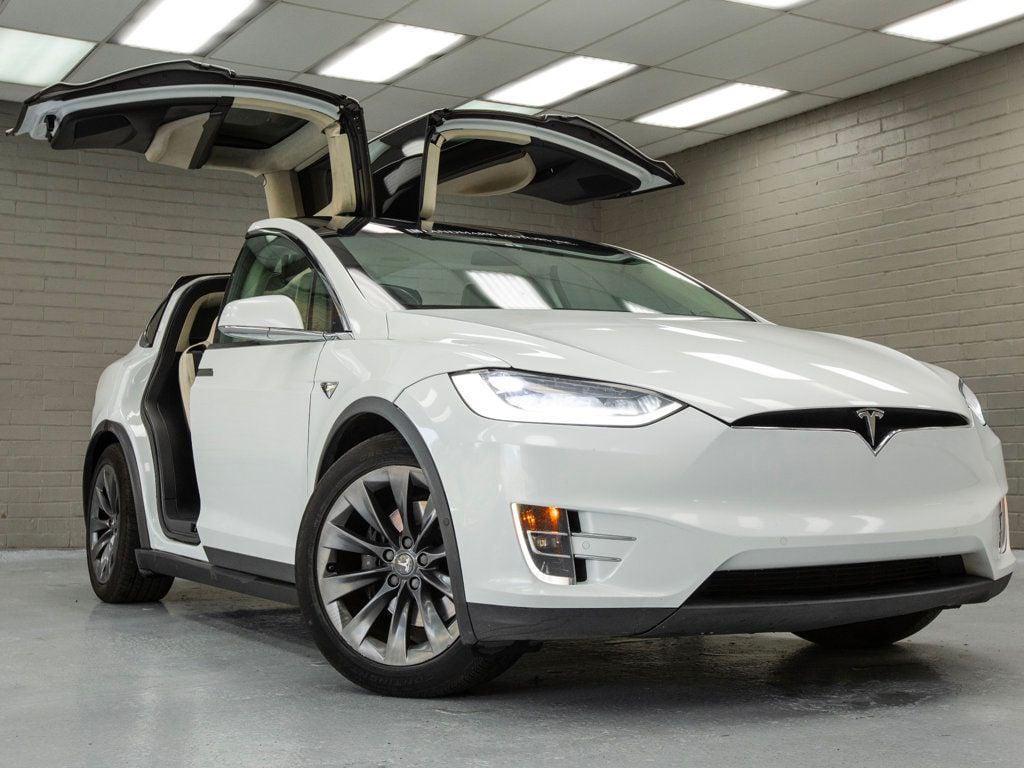 used 2018 Tesla Model X car, priced at $27,997